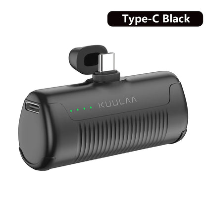 KUULAA Mini Power Bank 4500mAh Portable Charger