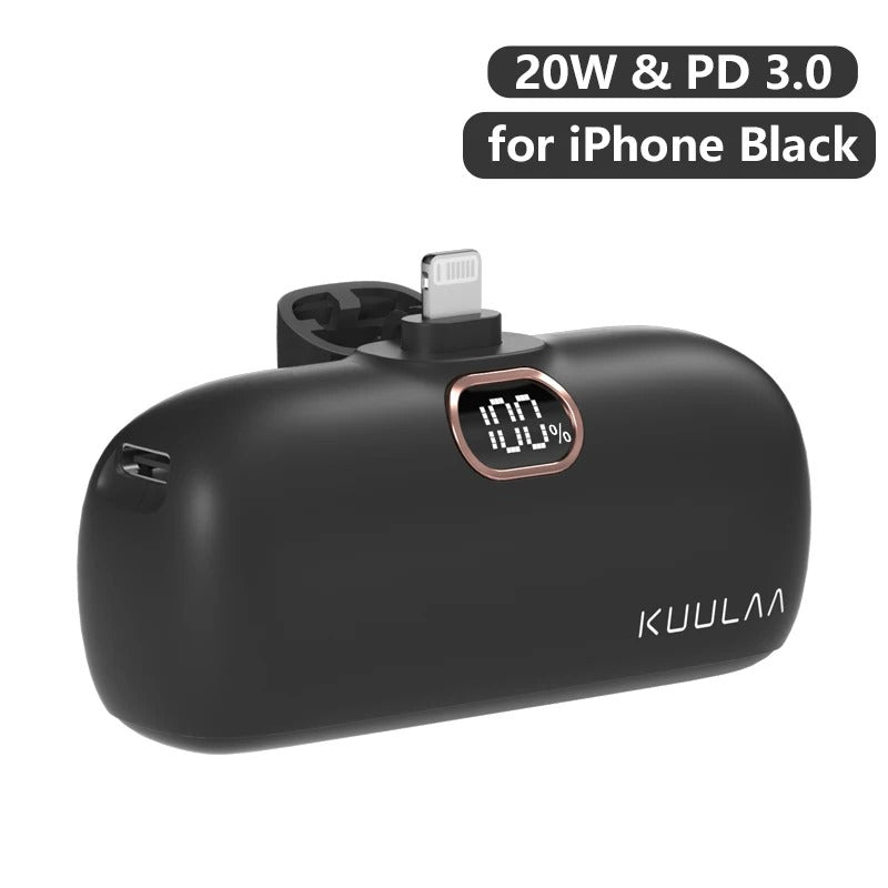 KUULAA Mini Power Bank 5000mAh